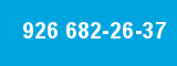 926 682-26-37 926 682-26-37